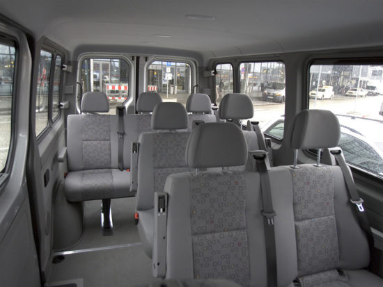интерьер салона VW Crafter 1 Bus